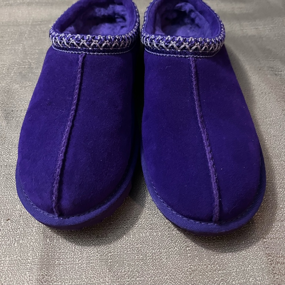 Ugg Purple Suede Slippers